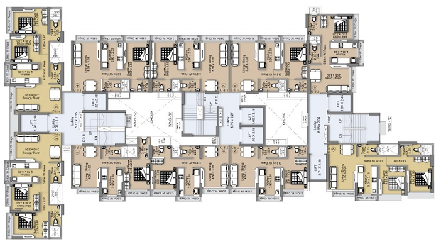 Guru Dwarka Typical Plan Floor Plan