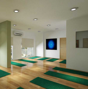 Guru Dwarka Garden Yoga Room